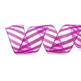 Fita listras rosa 3 Unidades - Larg. 6,30cm x Compr. 9,14 metros - Cromus: 1418252