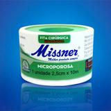 Fita Microporosa Hipoalérgica Cirúrgica 2,5x10m Micropore Missner Branca - kit com 12 unidades
