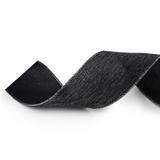 Fita Preta C\ Glitter - Larg. 6,30cm x Compr. 9,14 metros - Cromus: 1750345