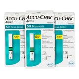 Fitas Para Glicemia 150 Unidades Accu Chek Active - Roche