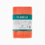 Flanela Ecológica Positiva - laranja