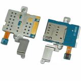 Flex Conector do Chip Tablet Samsung Gt N8020 Micro Sim Original