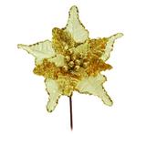 Flor de cabo medio ouro c/12 unidades: 1517104 - Cromus