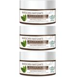 Flores Vegetais Matizante Chocolate Máscara 250g (Kit C/03)