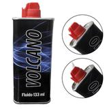 Fluído para Isqueiro Recarga 133 ml Puzera 100% Bico Dosador - Volcano