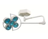 Foco Cirúrgico de Teto 1 Cúpula 5 Bulbos com Bateria Recarregável de Sistema de Emergência ( iluminação de 100.000 lux ) FL-2000 T5 E - Medpej