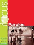Focus a1/b2 - paroles en situations + cd audio + corriges + parcours digital - Hachette franca