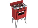 Fogão 2 Bocas Venax Gemini Vetrô - Vermelho