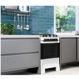 Fogão 4 Bocas Acendimento Automático Piacere Mueller Bivolt Branco