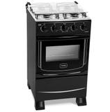 Fogão 4 Bocas Automático Ares Plus Realce Preto