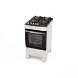 Fogão 4 Bocas Automático Vitrum Itatiaia Bivolt Branco
