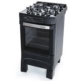 Fogão 4 bocas bivolt piacere vetro plus stile preto - mueller - Mueller fogões s/a