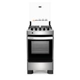 Fogão 4 Bocas Brastemp BFO4NAR Inox Bivolt