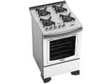 Fogão 4 Bocas Dako Branco com Grill - DAKOLORS DP4VTP-BC0 4Q