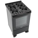 Fogão 4 Bocas Dako Glass DP4VU-PF0 com Mesa de Vidro