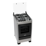 Fogão 4 Bocas Dako Supreme Bivolt Mesa De Inox