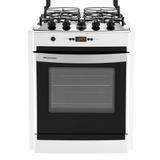 Fogão 4 Bocas de Embutir Brastemp Branco Acendimento Automático Clean BYO4 TAB