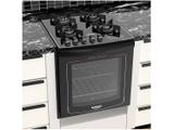 Fogão 4 Bocas de Embutir Dako Preto com Grill - Acendimento Automático Dako Turbo Glass DE4VTP