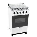 Fogão 4 Bocas Delicato 52L Clarice Eletrodomésticos Branco