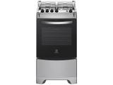 Fogão 4 Bocas Electrolux Prata - Acendimento Automático 52LXU