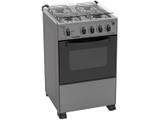 Fogão 4 Bocas Inox Esmaltec Acendimento Automático - 4Q Caribe