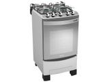 Fogão 4 Bocas Inox Mueller Acendimento Automático - Premium Decorato