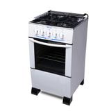 Fogão 4 Bocas Mesa de Inox Sírius com Acendimento Manual Braslar