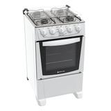 Fogão 4 bocas mônaco branco com acendimento automático - Atlas
