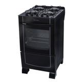 Fogão 4 Bocas Top Clean Control com Mesa de Vidro Acendimento Total Braslar