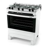 Fogão 5 Bocas Acendimento Automático Piacere Mueller Bivolt Branco