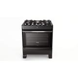 Fogão 5 Bocas Automático Vitrum Itatiaia Bivolt Preto