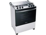 Fogão 5 Bocas Brastemp Branco - Acendimento Automático BFS5 ECBUNA