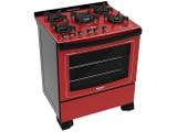Fogão 5 Bocas Dako Vermelho com Grill - DAKOLORS DP5VTP-HT0 5Q