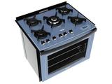 Fogão 5 Bocas de Embutir Dako Azul com Grill - Dakolors DE5VTP-ZT0 5Q