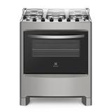 Fogão 5 Bocas Electrolux 76LSU Silver Acendimento Automático