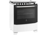 Fogão 5 Bocas Electrolux 76SAB Grill Tripla-Chama - Timer Acendimento Automático Branco