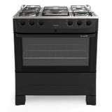 Fogão 5 Bocas Fratello Acendimento Automático Mueller Bivolt Preto Fosco