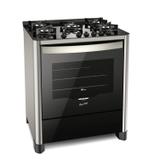 Fogão 5 Bocas Gran Cheff Fischer Silver