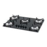Fogão 5 Bocas Mesa Vidro Cooktop - Fischer