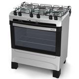 Fogão 5 Bocas Mueller Piacere Inox