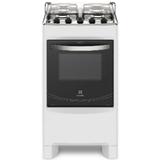 FogÃo 50sbc 04 Bocas Com Vidro Interno RemovÍvel Branco Bivolt Electrolux