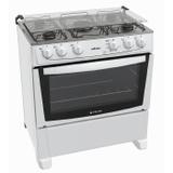 Fogao 5b atlas monaco c/acend limpa facil - 1521002