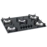 Fogao 5b fischer mesa vidro cooktop - 1642-6985