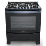Fogao 5B Mueller Decorato Vetro Triplachama Mesa Vidro - 60.1132.004