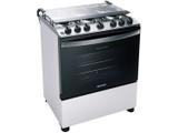 Fogão 6 Bocas Brastemp Branco - Acendimento Automático BFS6 NCBUNA