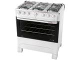 Fogão 6 Bocas Mueller Fratello - Acendimento Automático Branco