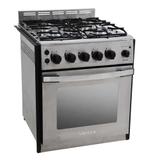 Fogao a gas de embutir gaudi platinum 4 q gii/220 v/glp/fr inox/la cinza - venax