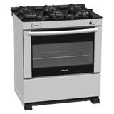 Fogao a gas del plus vitreo 6 q branco - venax
