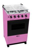 Fogão A Gás Delicato Plus 4 Bocas Rosa - Mua commerce