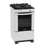 Fogao a gas delplus vitreo 4 q branco - venax